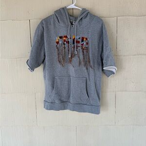 Free People Movement Freestyle Fringe Hoodie